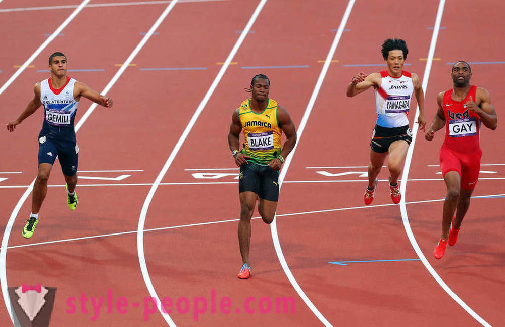 Jamajský sprinter Yohan Blake