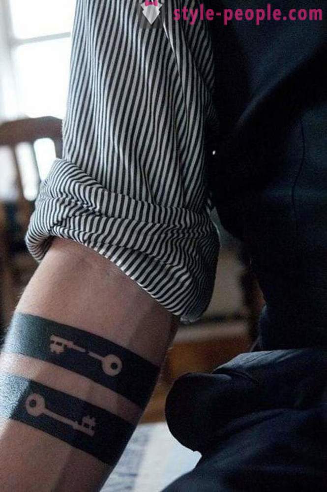 Blekvork tetování: zvláštní styl