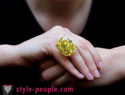 Yellow Diamond: vlastnosti, původ, těžba a zajímavosti