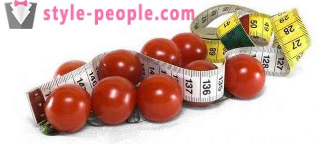 Rajčatová dieta na hubnutí: menu Volby, hodnocení. Kalorií čerstvé rajče