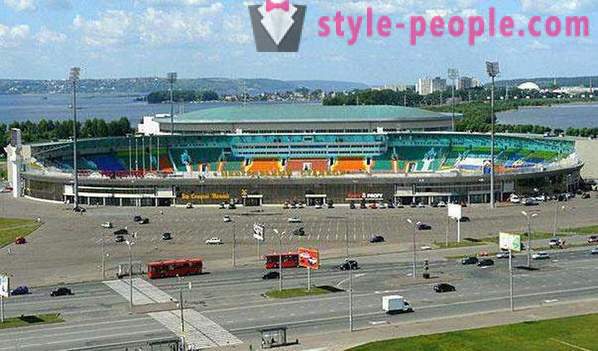 Centrální stadion, Kazan historie, adresa a postavení