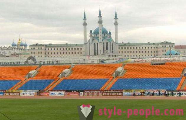 Centrální stadion, Kazan historie, adresa a postavení