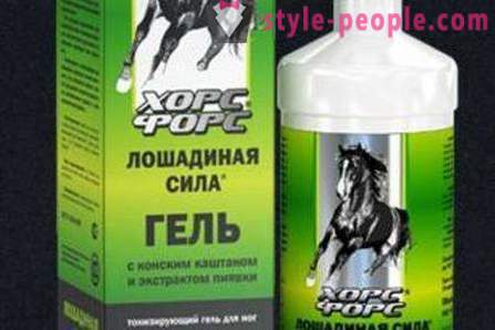 Lymfodrenáž gel „koňská síla“ hubnutí: recenze