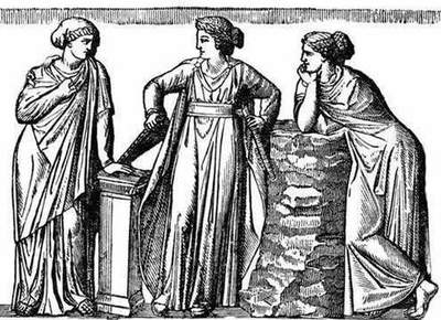 Staří Řekové: oděvy, obuv a doplňky. Starověké Řecko Kultura