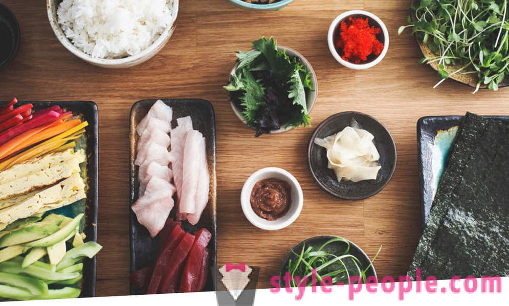 4 jednoduché domácí recept suši