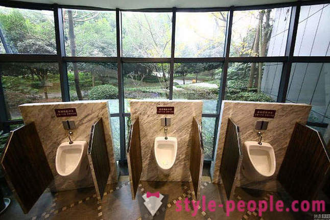 Jak 5-hvězdičkový veřejné toalety z Číny