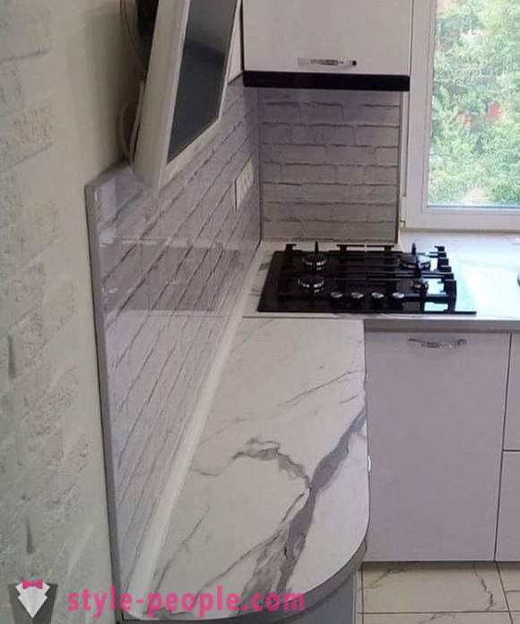 Ergonomická 5 m² kuchyňské design „Chruščov“