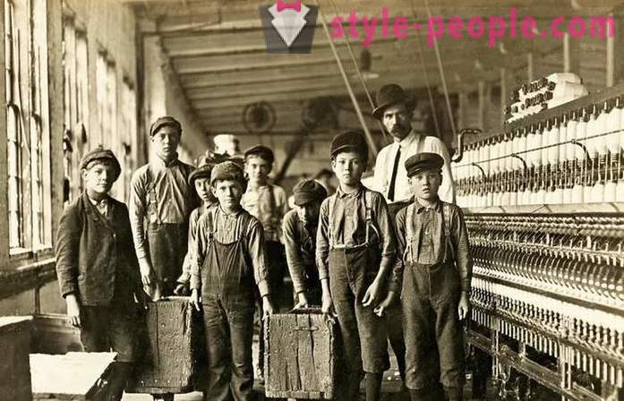 Co bylo na dětskou práci před 100-200 lety