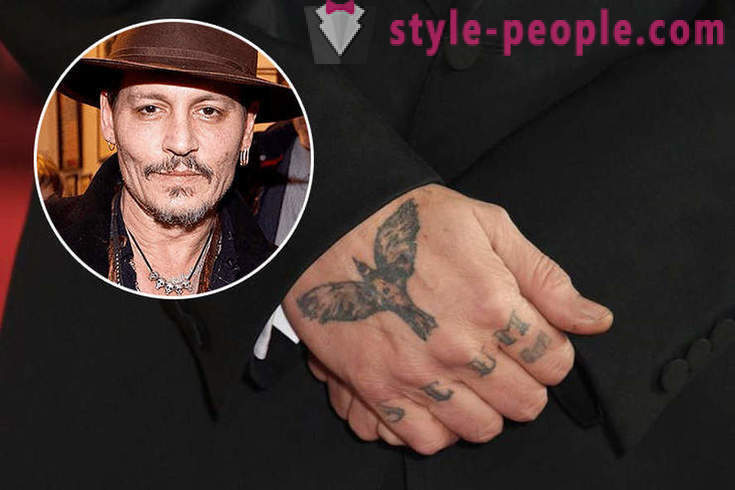 Celebrity a jejich tetování