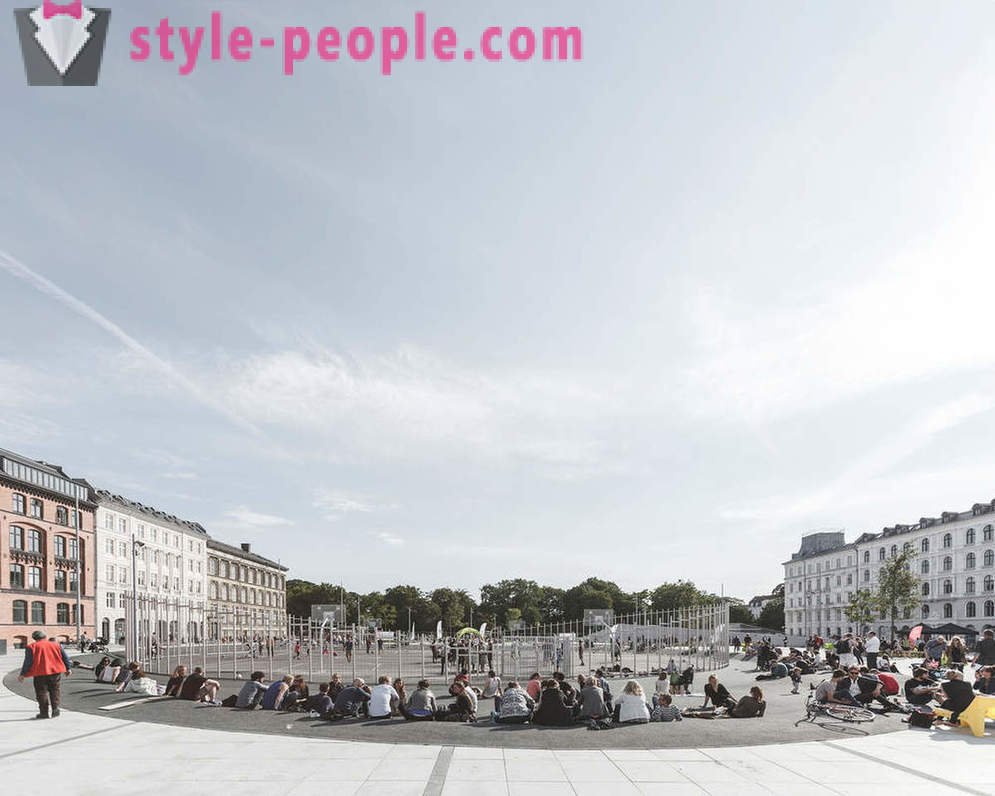 Jak Izrael náměstí v Kodani