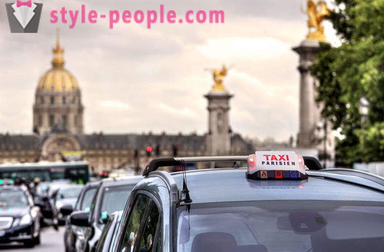 Taxi služby v různých zemích