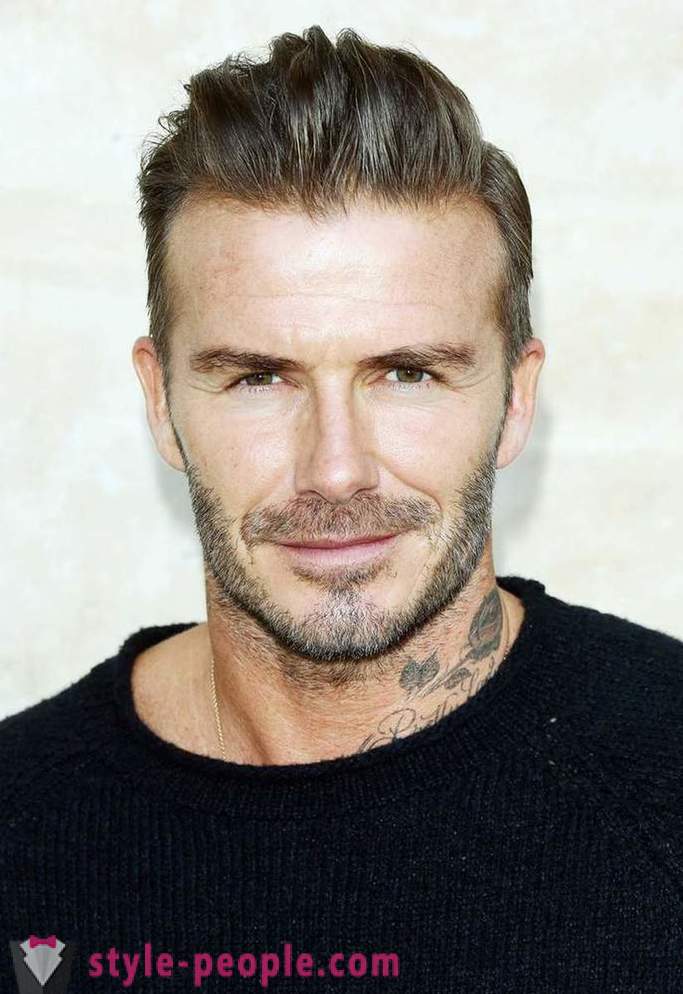 Fotbalista David Beckham je život