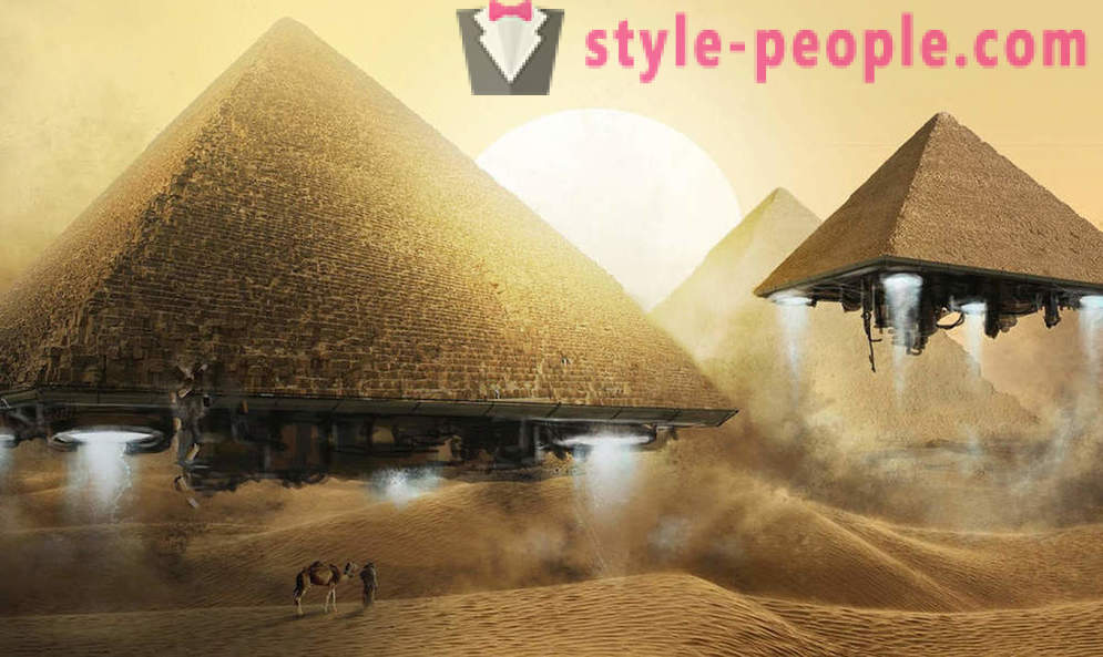 Kde ve skutečnosti pyramid v Egyptě