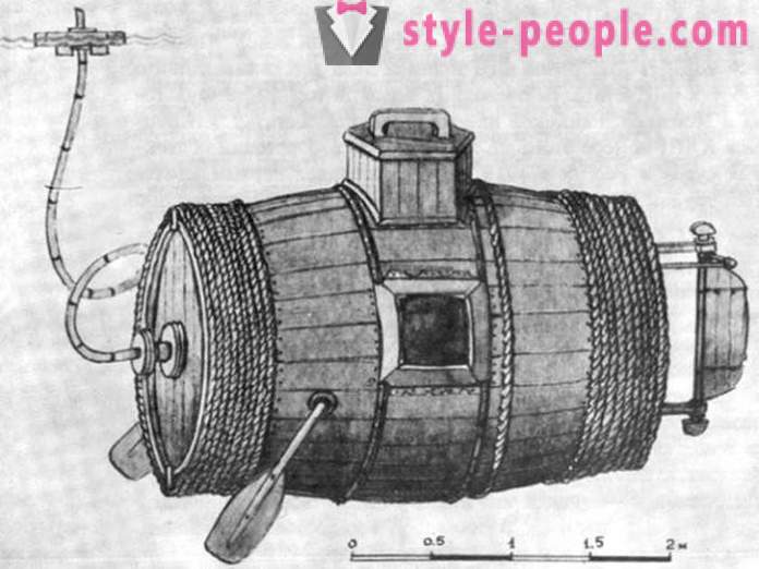 „Secret plavidlem“ Peter I: Jak se postavil první vojenskou ponorku na světě v ruštině