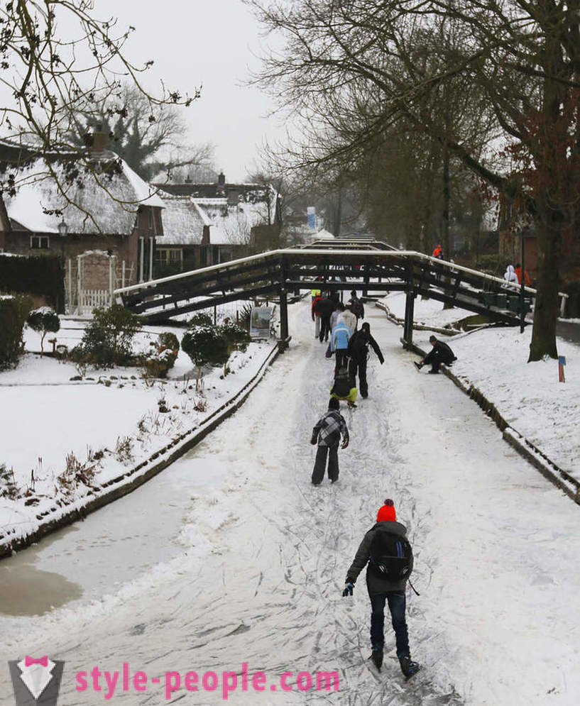 Obec bez silnic v Nizozemsku