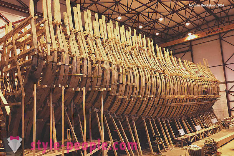 Jak se staví dřevěné lodě