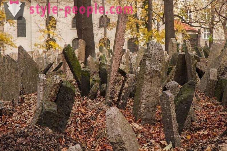 Vícevrstvá židovský hřbitov v Praze