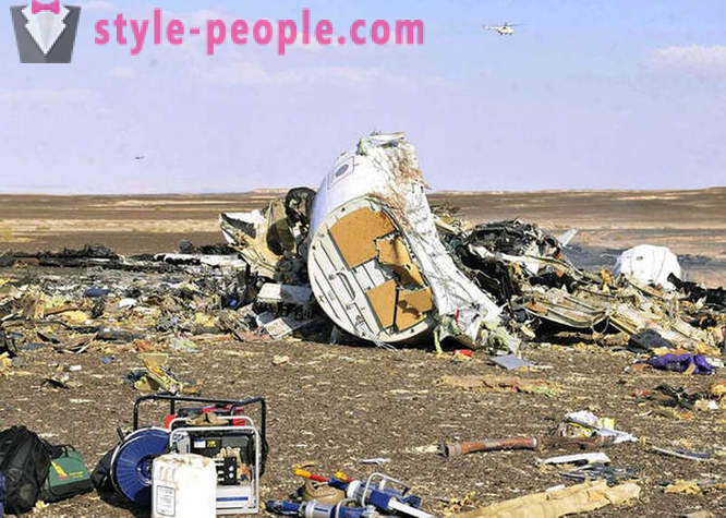 Důvody pro katastrofy ruského dopravního letadla Airbus 321
