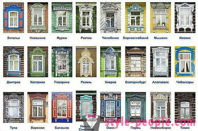 Co talk okenní rámy ruských domů