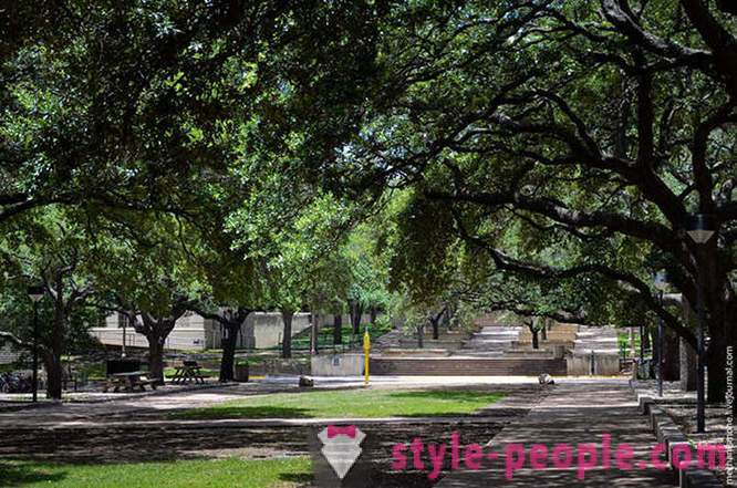 Chůze na University of Texas