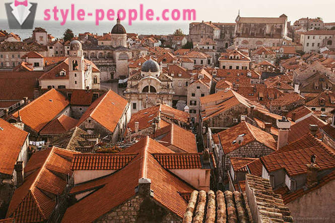 Starobylé město v Chorvatsku s nadhledem