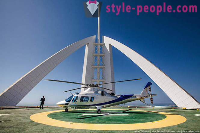 Nejkrásnější přistávací plocha pro vrtulníky na světě