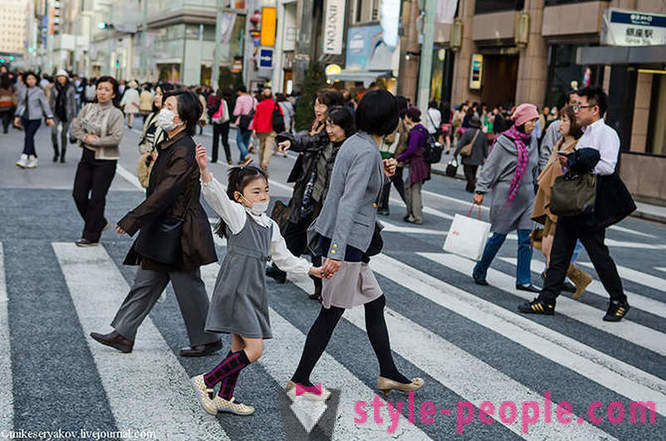 Trochu o japonských lázní a procházka po hlavní ulici v Tokiu