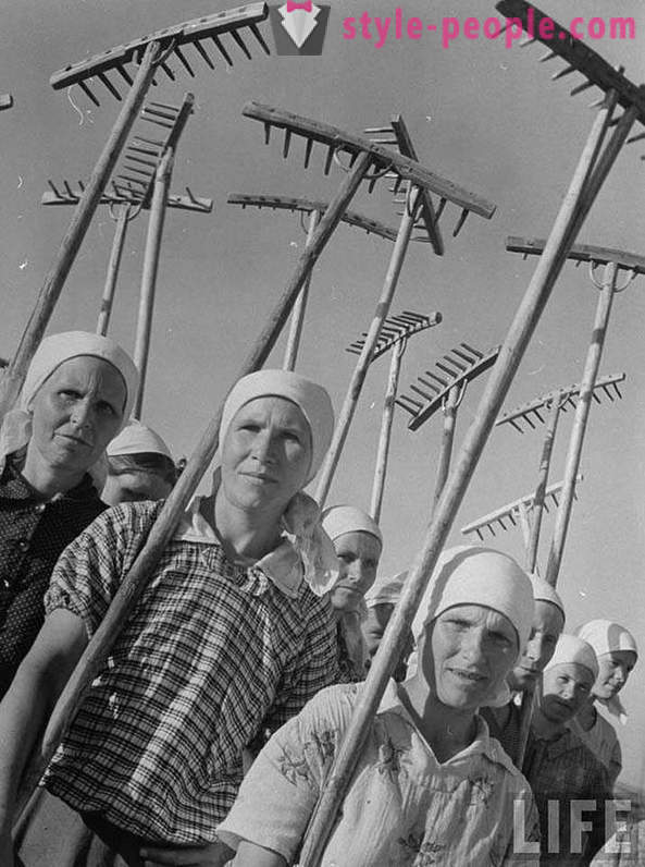 Fotografie vzácné - v létě 1941 v Moskvě