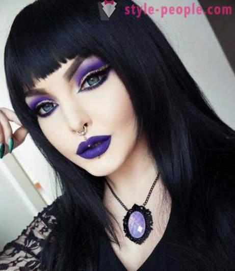 Gothic make-up: variace a techniky zapojené do domácnosti