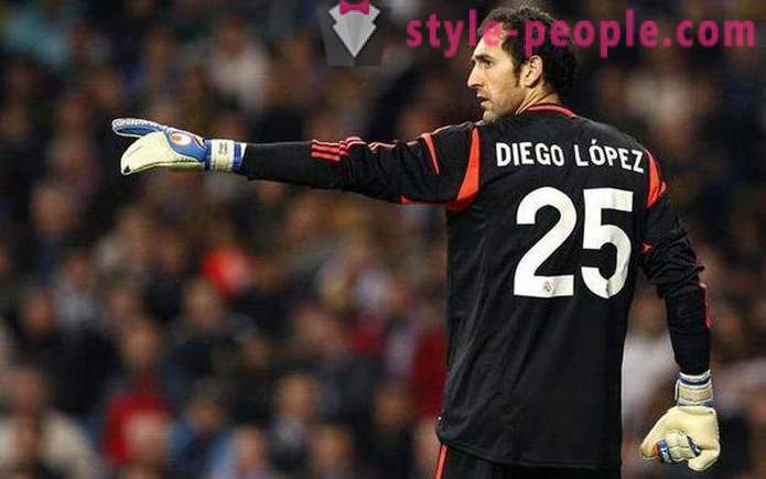 Brankář Diego Lopez fotbalová kariéra
