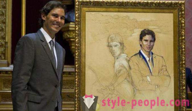 Rafael Nadal: milostný život, kariéru, fotky