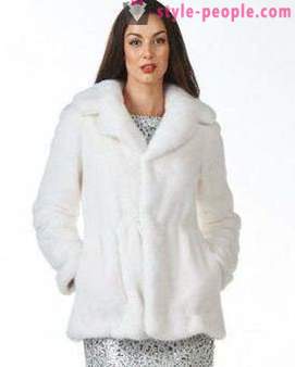 Stylový bílý plášť: rysy, modely