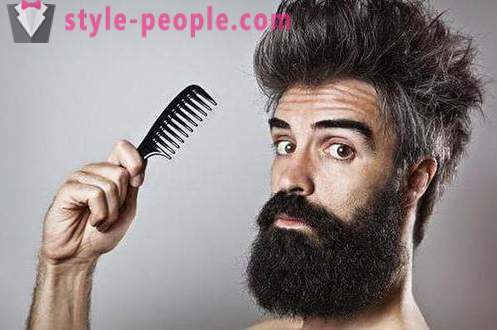 Pánské vousy stylový: typy, a to zejména péče