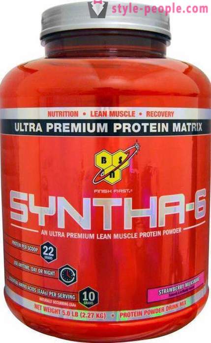 Protein BSN Syntha 6: instrukce a složení