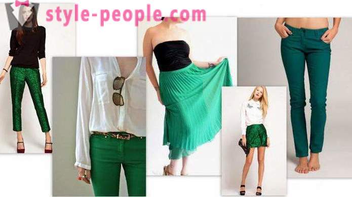 Barva Emerald: Co správně kombinovat oblečení
