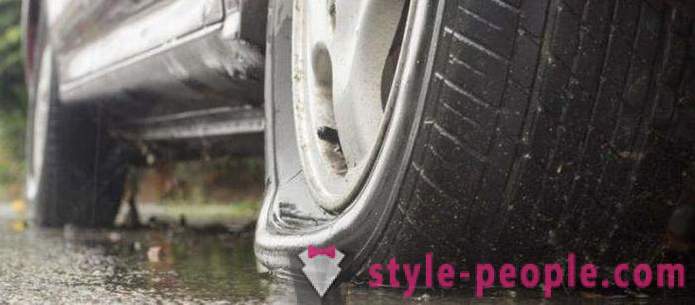 Jak opravit boční kusy pneumatik?