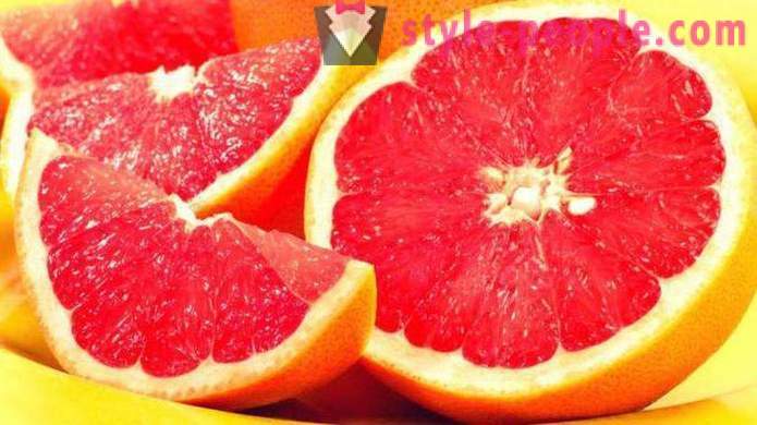 Grapefruit strava noc