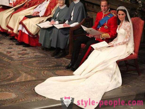 Svatební šaty Kate Middleton: popis, cena