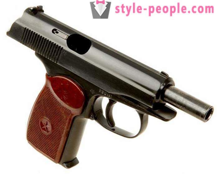 TTX Makarov pistole. pistole zařízení Makarova