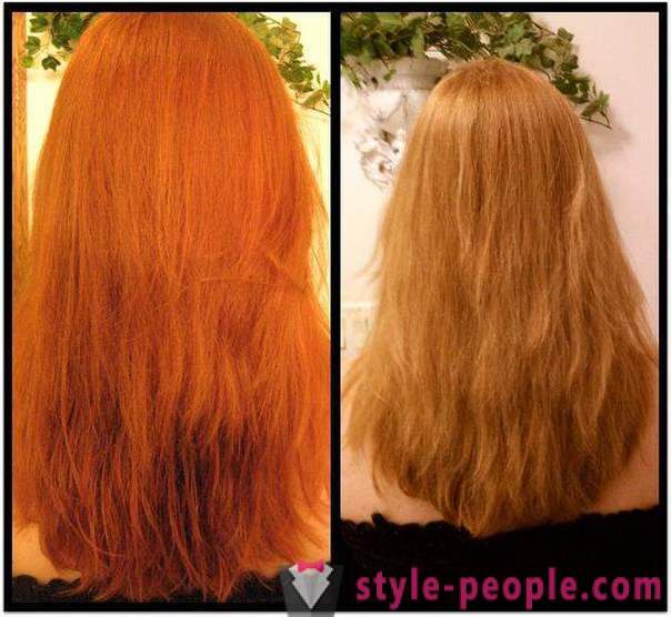 Glycerin vlasy doma: recenze, fotky. Zesvětlení vlasů glycerol
