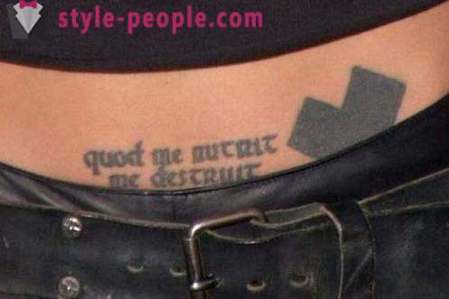 Hvězda tetování: Angelina Jolie