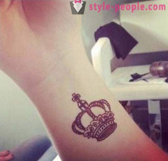 Tetování „Crown“: význam tetování a fotografií