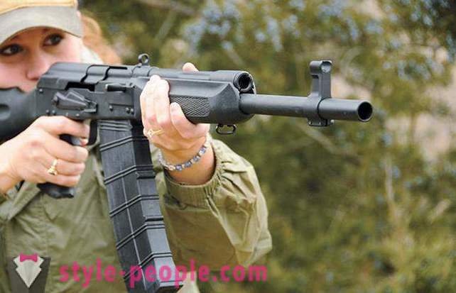 Popis zbraně „Saiga“. Hladkým lovecké pušky