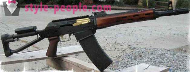 Popis zbraně „Saiga“. Hladkým lovecké pušky