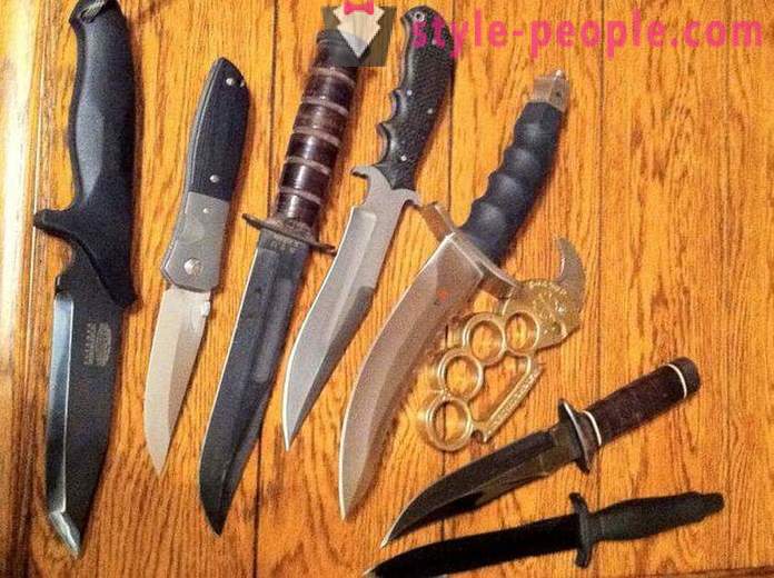Armádní nože různých zemí (viz foto). Army zavírací nůž