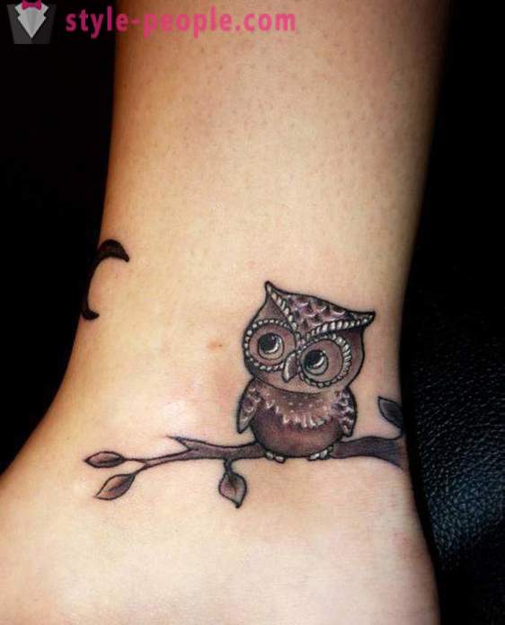 Význam tetování „sova“ pro různé lidi
