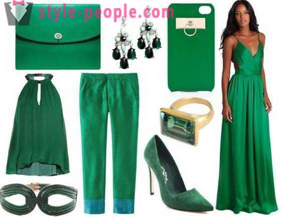 Zelená barva se mísí s jakýmkoli oblečení?