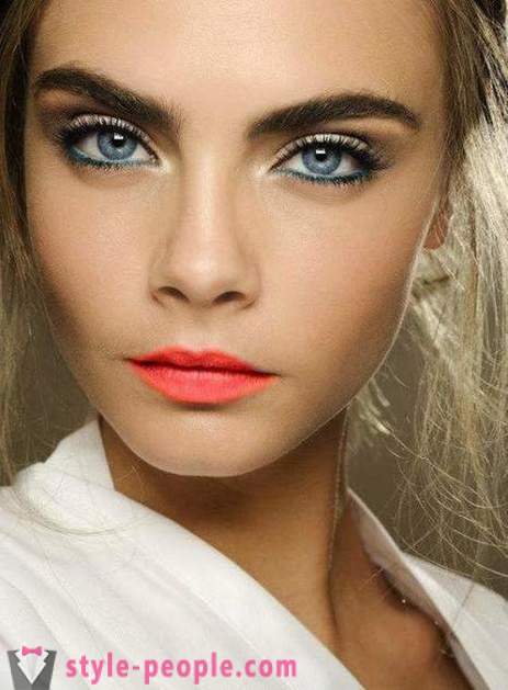 Správný make-up pro modré oči