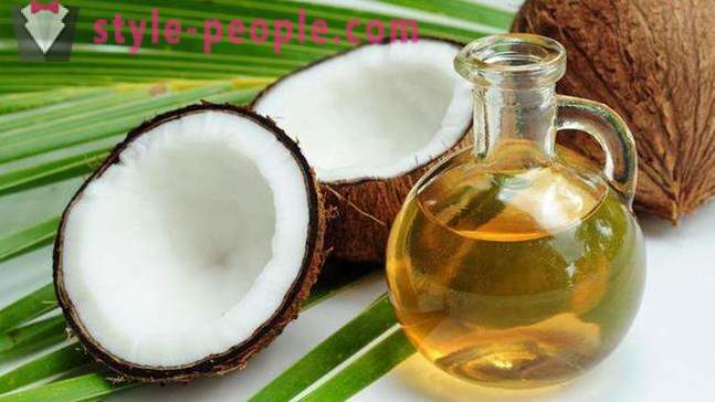 Kokosový olej: aplikace, majetku, recepty