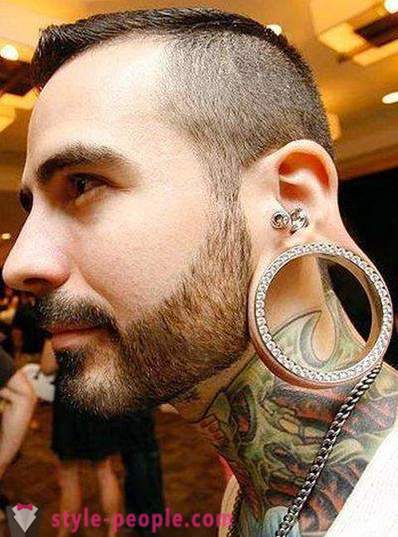 Tunely v uších - pro extrémní piercing
